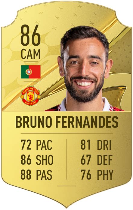 bruno fernandes fifa 23 card